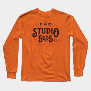 Studio 505 Heart and Skull Long Sleeve T-Shirt